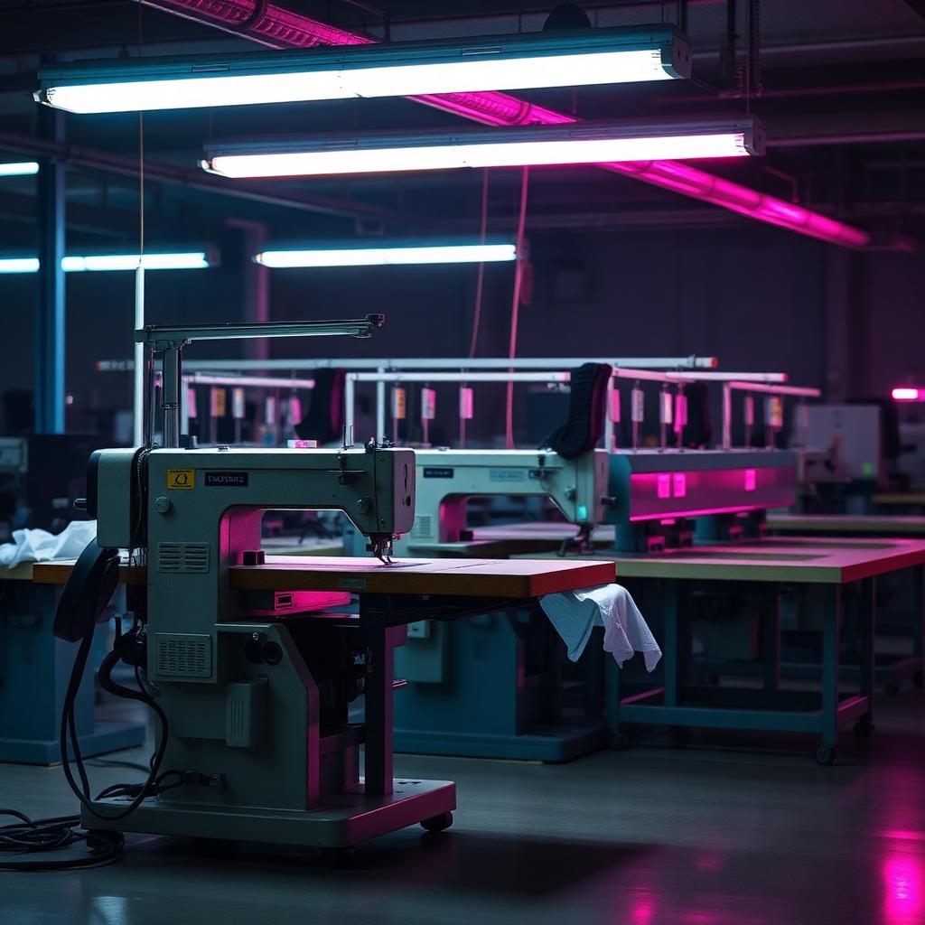 Industrial Sewing & Cutting Line